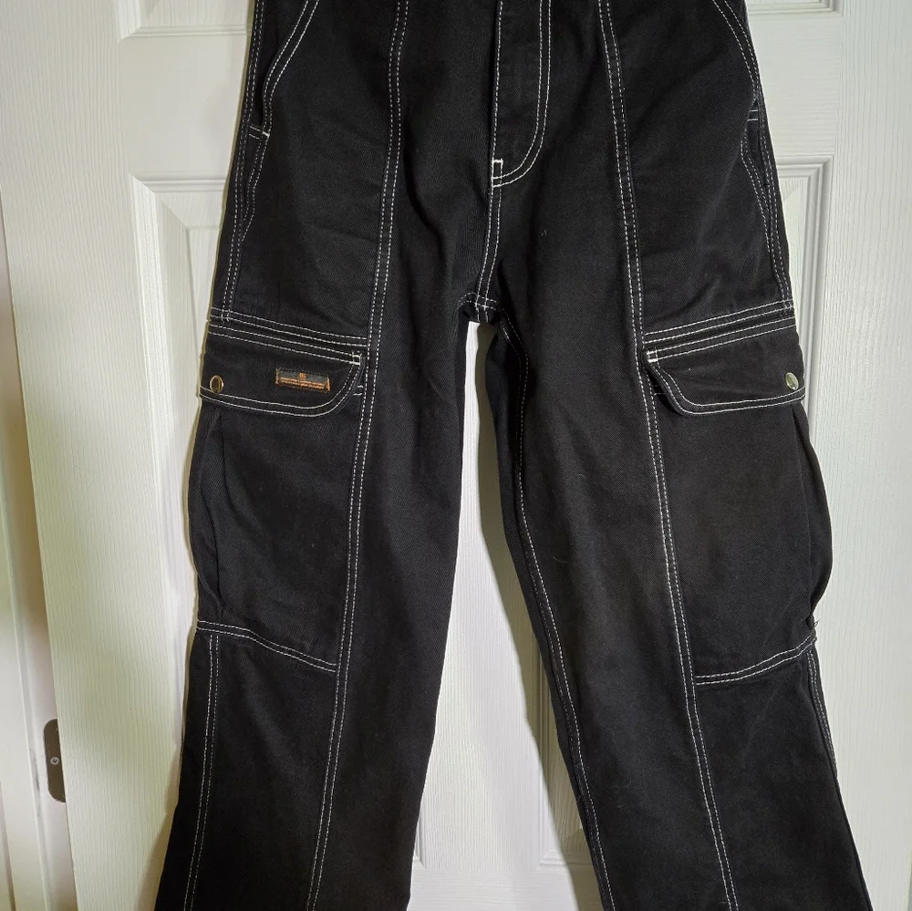 BDG / Urban Outfitters Women's Blaine High Waisted Skate Board Black Jeans Sz 26 - Picture 10 of 16